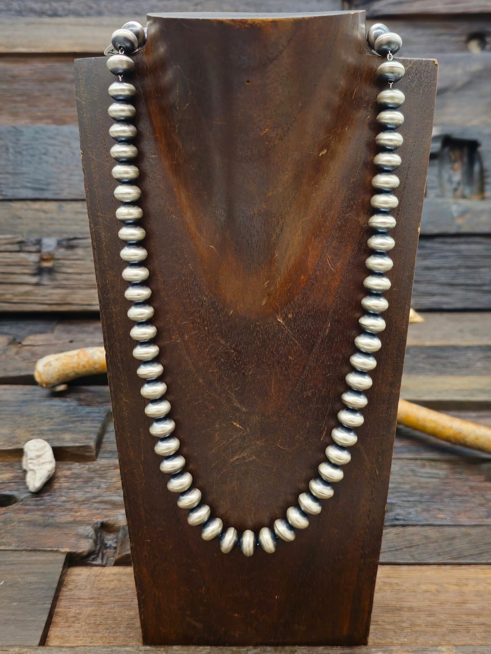 Bryannen Halwood Navajo Pearls - 20 in Bead 1/2 Semi