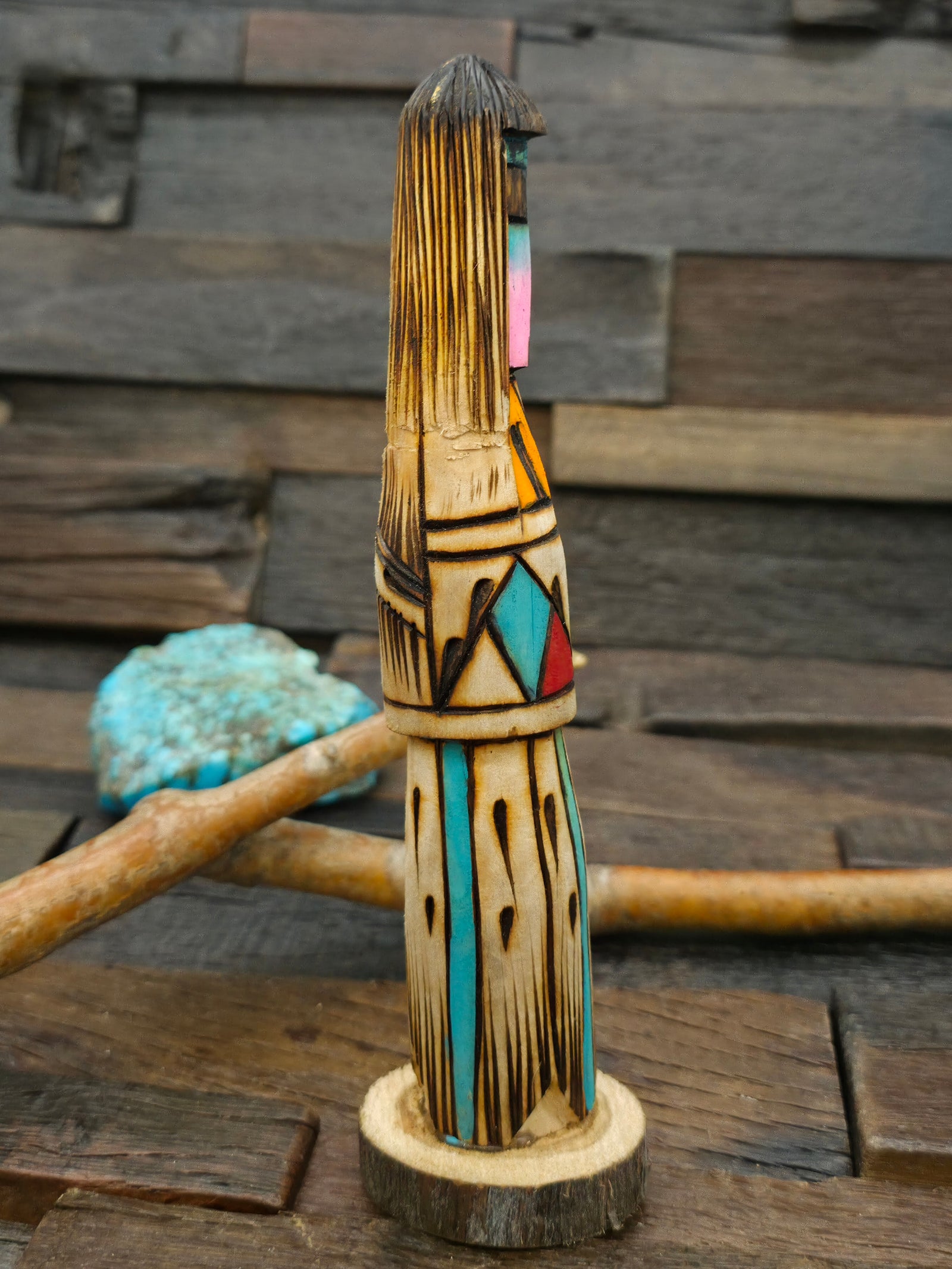 Hand Carved Kachina by Jerome Totsoni