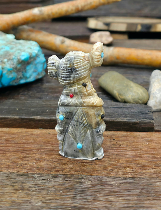 Hand Carved Maiden Fetish by Danny Lonjose