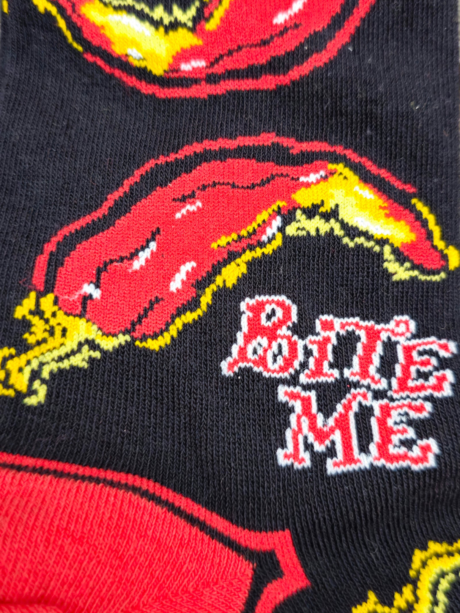 "Bite Me" Chili Socks - Large