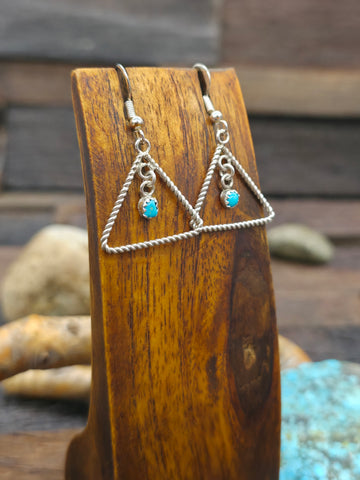 Single Mercury Dime Dangle Earrings