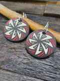 Pottery Dangle Earrings by Mary Garcia