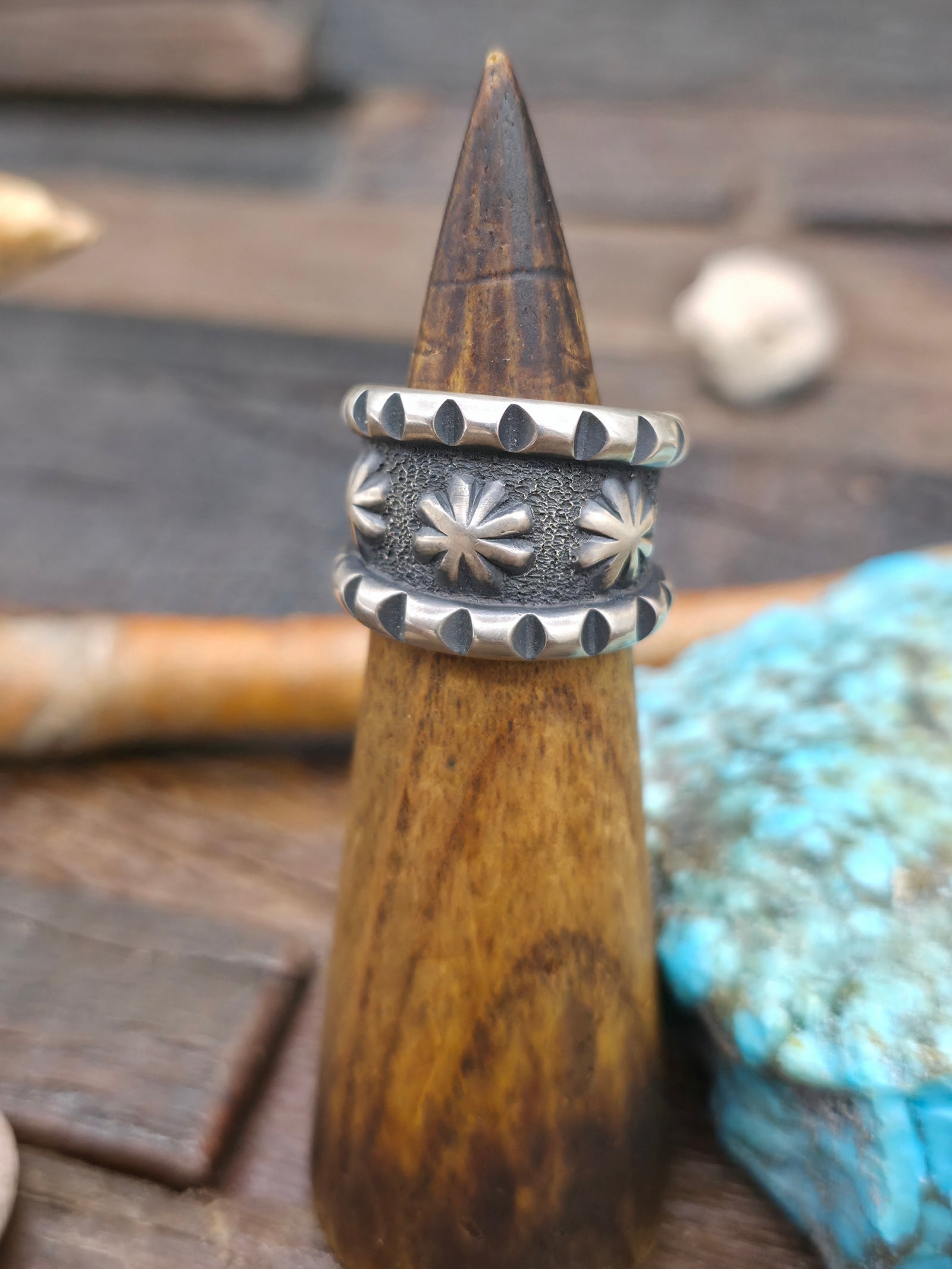 Sterling Silver Starshot Ring by M. Claw - Size 9 1/2