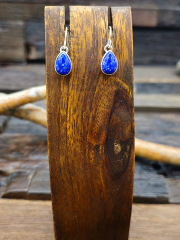 Turquoise and Sterling Silver Post Earrings