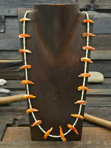 Sterling Silver Oxidized Bead Necklace 5mm 22 in.