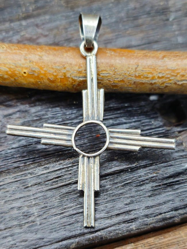 Zia Sterling Silver Pendant by Dakota Ration