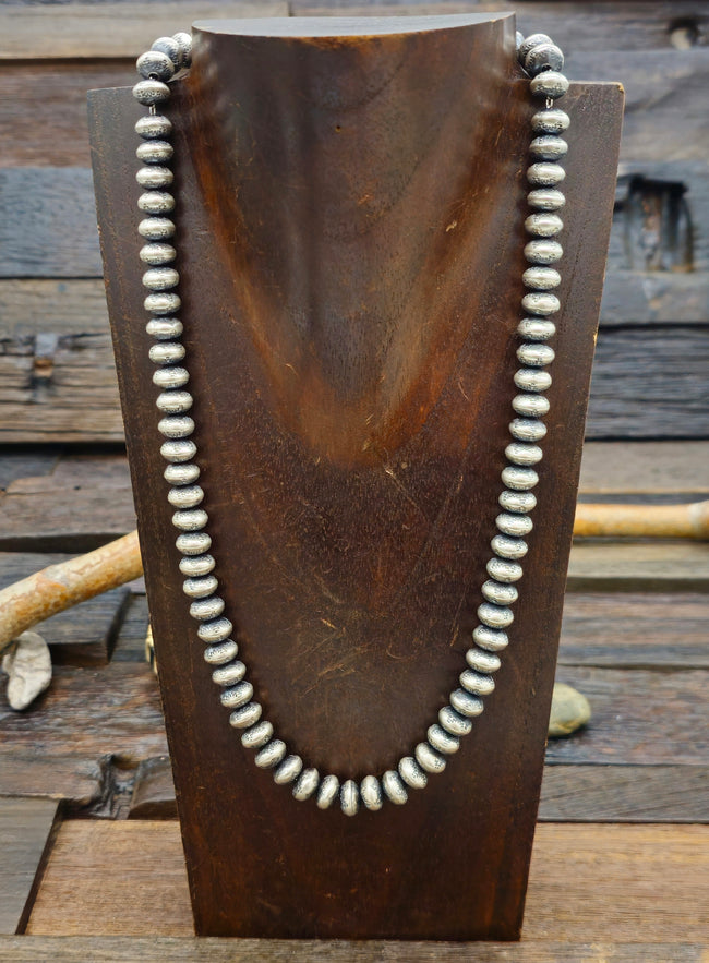 Stamped Bryannen Halwood Navajo Pearls - 20 in 12mm