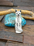 Mini Acoma Cat - Seated Tall