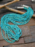 Ten Strand Small Nugget Turquoise Necklace - 33 in.
