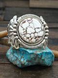 High Shine Sterling Silver Wild Horse Cuff by Joelias Draper - 7 in. with Gap