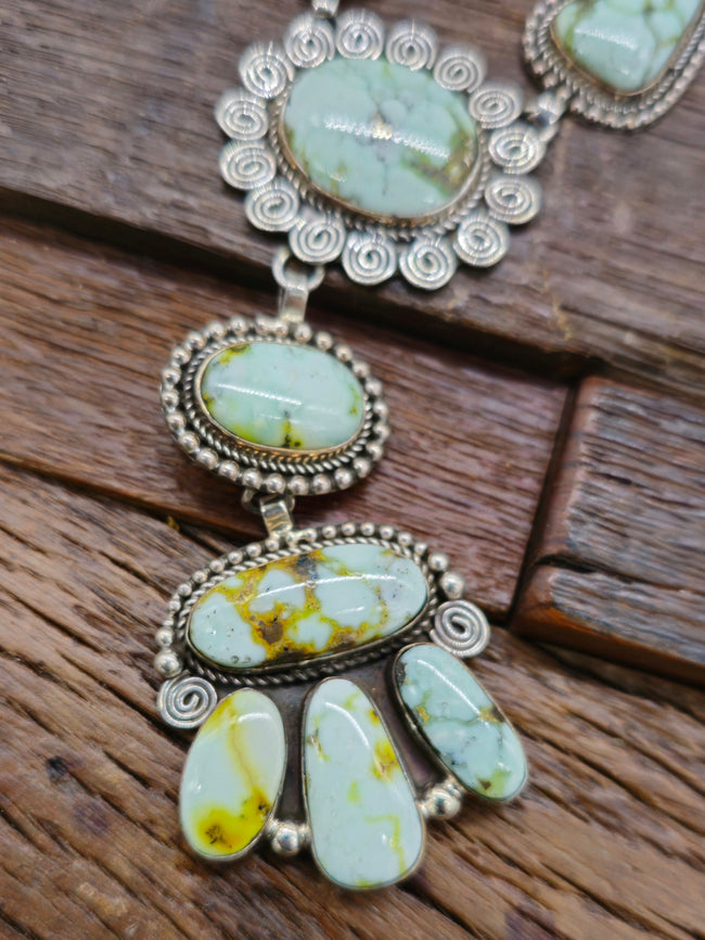 Palomino Lariat Necklace by Randall Enditio - 24 in.