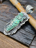 Corn Maiden Pendant by Ronald Tom