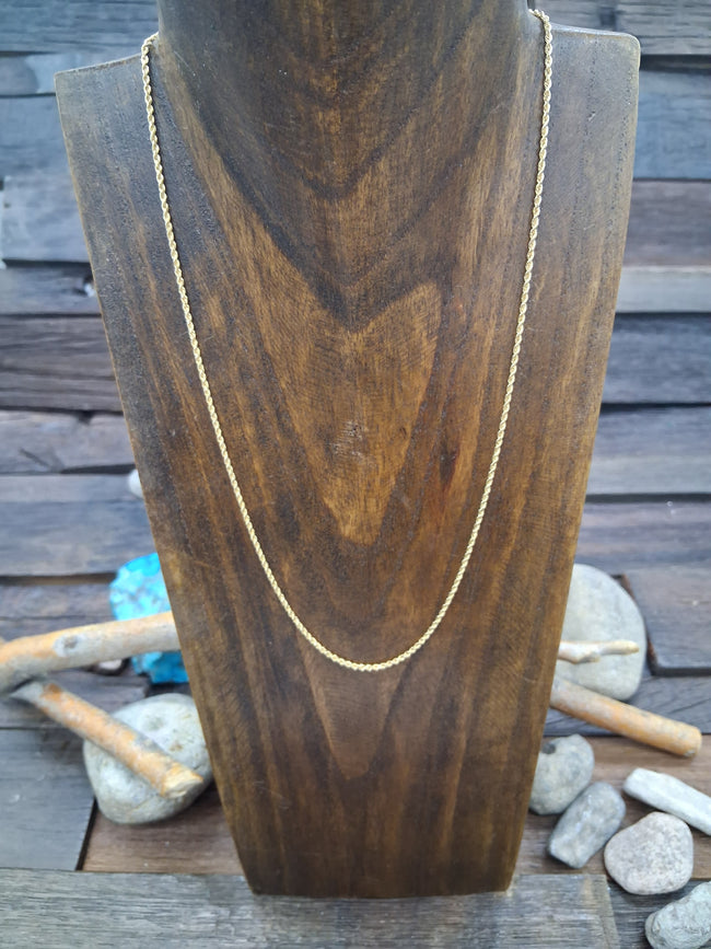 14KT Gold Chain Necklace 18in