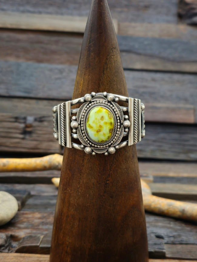 Sterling Silver Palomino Cuff by Tom Lewis - 6 1/4 in.
