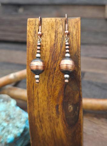Oval Stamped Sterling Silver Concha Earrings - 3/4 in. by 5/8 in.