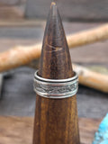 Sterling Silver Storyteller Ring by Elaine Berah - Size 10.5