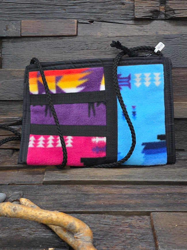 Handmade Blanket Crossbody Purse by Kathryn Bochinclonny