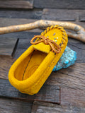 Bastien Infant Beaded Moccasins - Tan