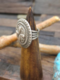 Stamped Sterling Silver Ring by C. Martinez - Size 8