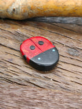 Hand Carved Ladybug Fetish by Georgette Quam
