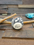 Mini Handmade Acoma Pot by Joyce Lucero - 1 1/2 in. by 1 1/2 in. by 1 1/2 in.