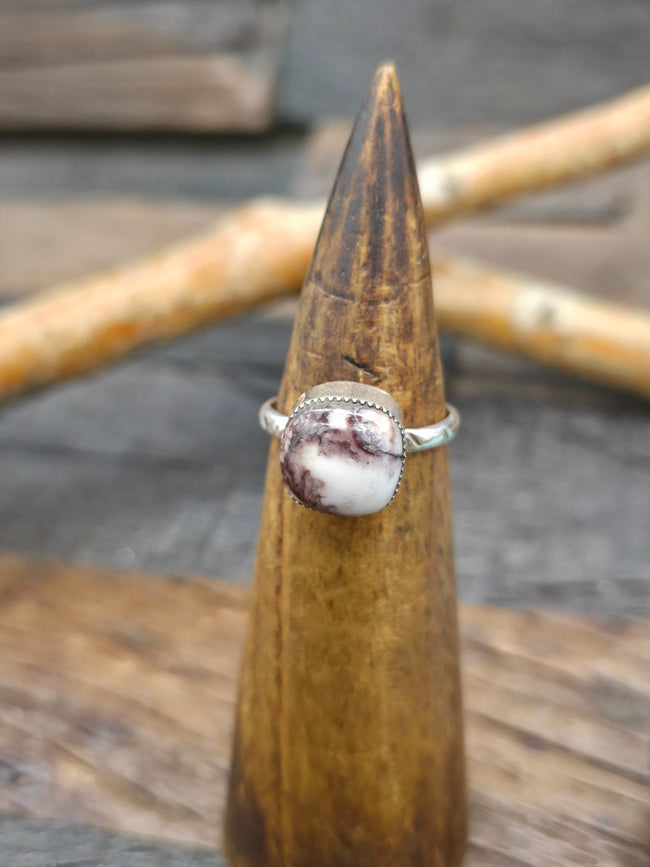 Sterling Silver Wild Horse Ring by Gilbert Smith - Size 9