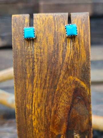 Lapis Lazuli Slab Earrings