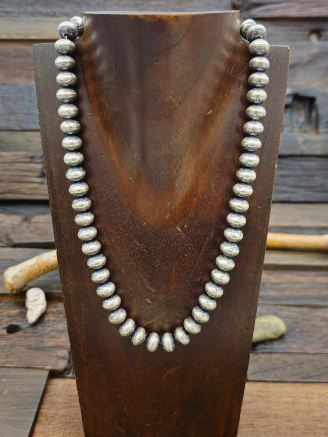 Stamped Bryannen Halwood Navajo Pearls - 18 in. 12mm