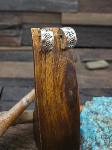 Turquoise Sterling Silver Mini Stud Earrings