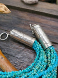 Ten Strand Small Nugget Turquoise Necklace - 33 in.