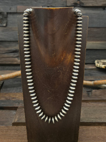 Sterling Silver Golden Hill Turquoise Naja Necklace by Davey Morgan - 17 in.