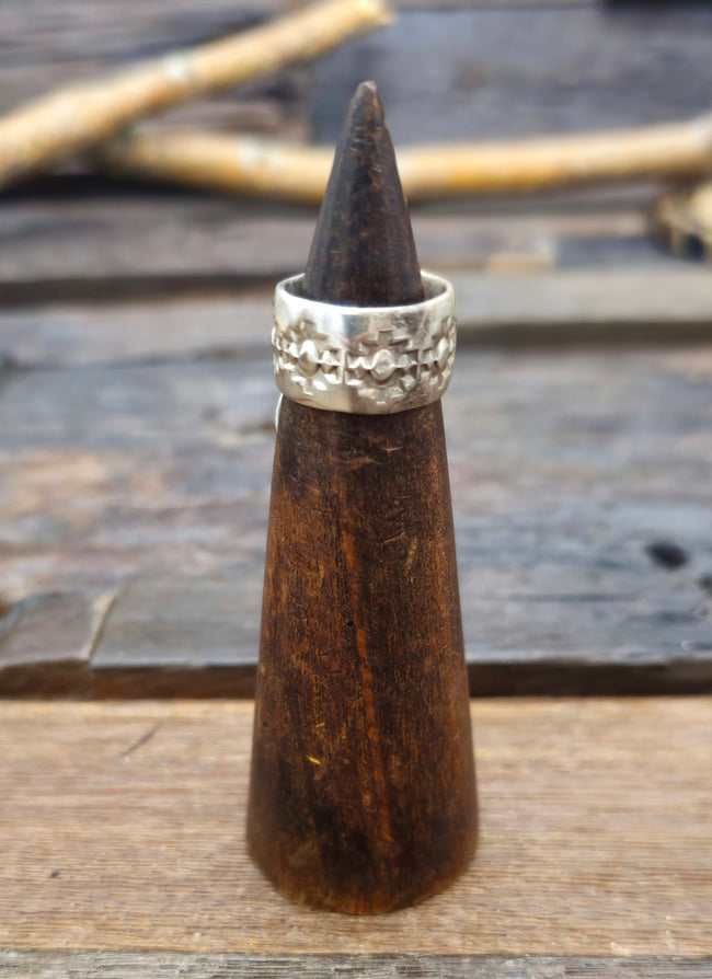 Stamped Sterling Silver Ring  - Size 5 1/2