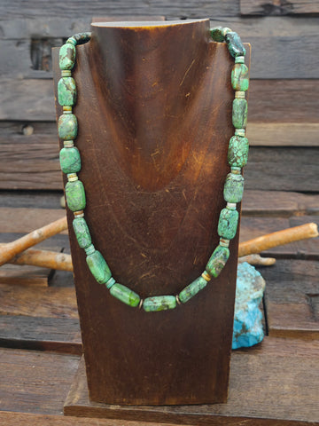 Mixed Sterling Silver Bead Bracelet by Reva Goodluck - Medium 8 1/2 in.