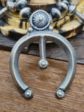 Sterling Silver Squash Blossom Necklace by Preston Haley
