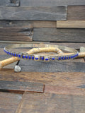 Lapis Sterling Silver Hat Band by James Freeland