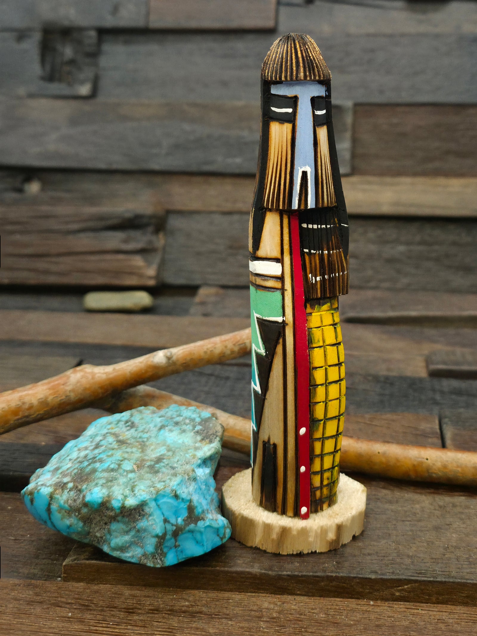 Hand Carved Kachina by Jerome Totsoni