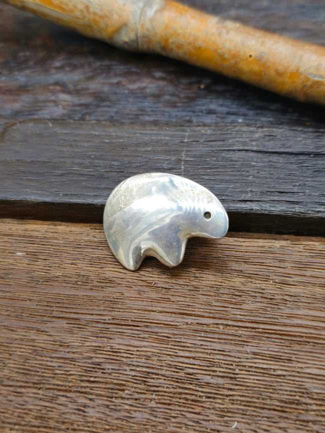 Vintage/Estate Sterling Silver Bear Pin