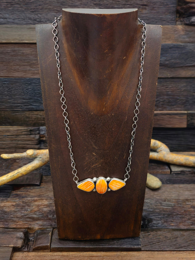 Spiny Oyster Bar Necklace by Jimmy Garcia 18 in