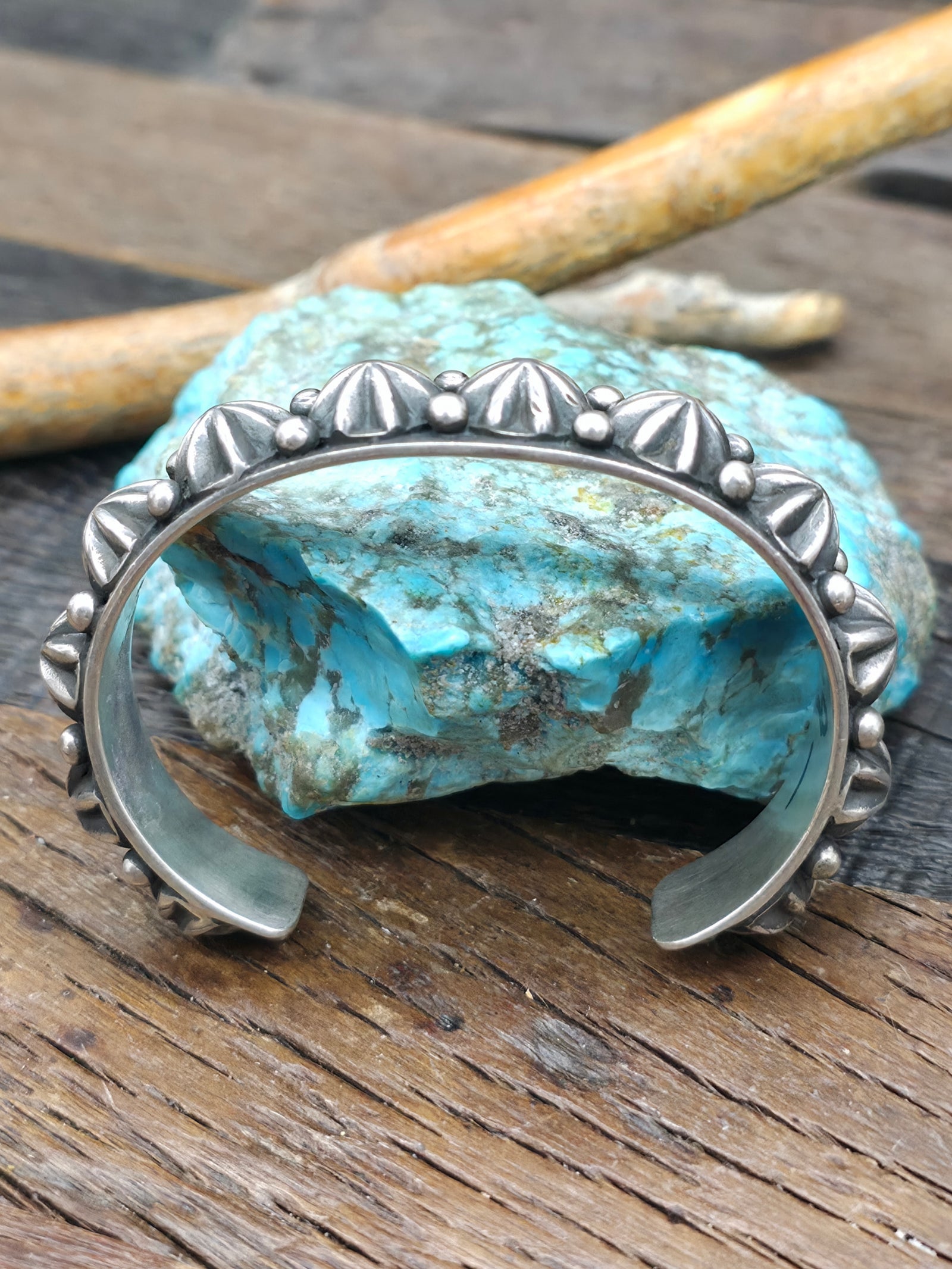 Sterling Silver Star Shot Cuff by Happy Piasso  - 6 1/4 in. with Gap