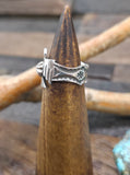Sterling Silver Thunderbird Ring by Sunshine Reeves - Narrow Band - Size 7 1/2