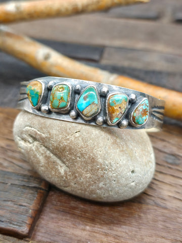 Twisted Copper Cuff with Straight Sides 6 in.