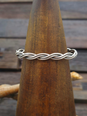 Sterling Silver Santa Fe Cross Pendant by Leander Tahe - 2 in.
