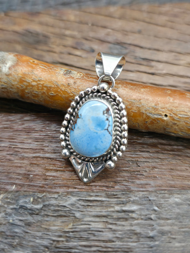 Golden Hills Sterling Silver Pendant by C. Wylie