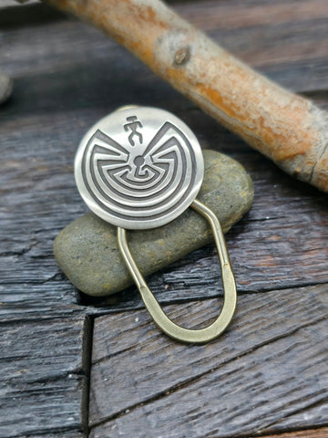 Stamped Sterling Silver Pony Tail Silders - DESIGNS VARY