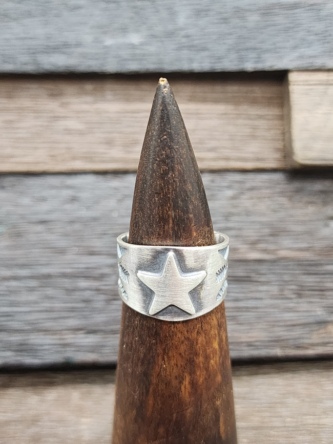 Sterling Silver Star Ring by Sunshine Reeves