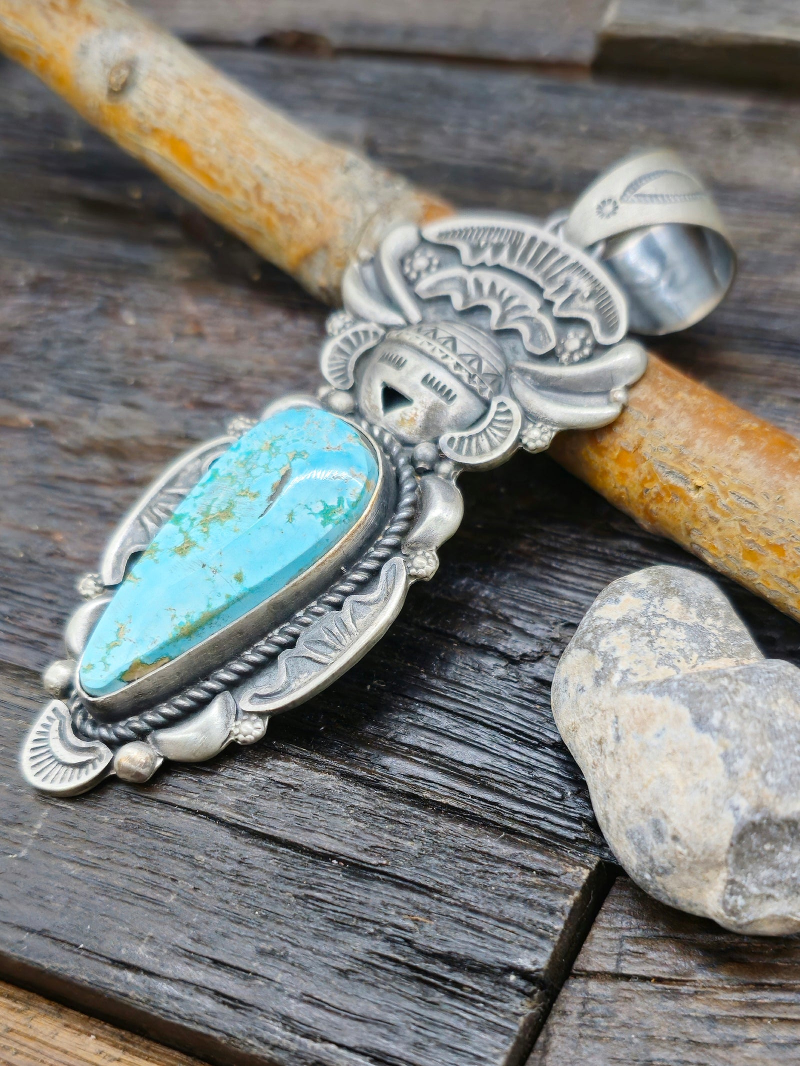 Kachina Pendant by Ronald Tom