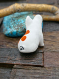 Mini Acoma Piglet with Flower