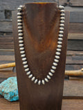Stamped Navajo Pearl Necklace by Bryannen Halwood - 18 in.