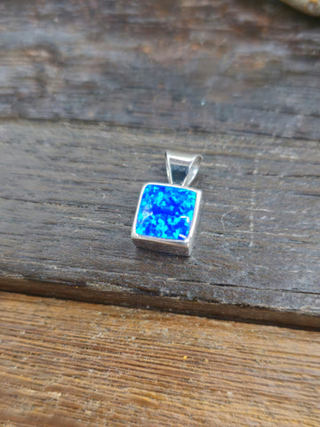 Two Stone Sterling Silver Spiny Oyster Pendant by LaRose Ganadanegro