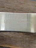 Sterling Silver and Turquoise Channel Inlay Bracelet by Larry Loretto 7 1/4 in